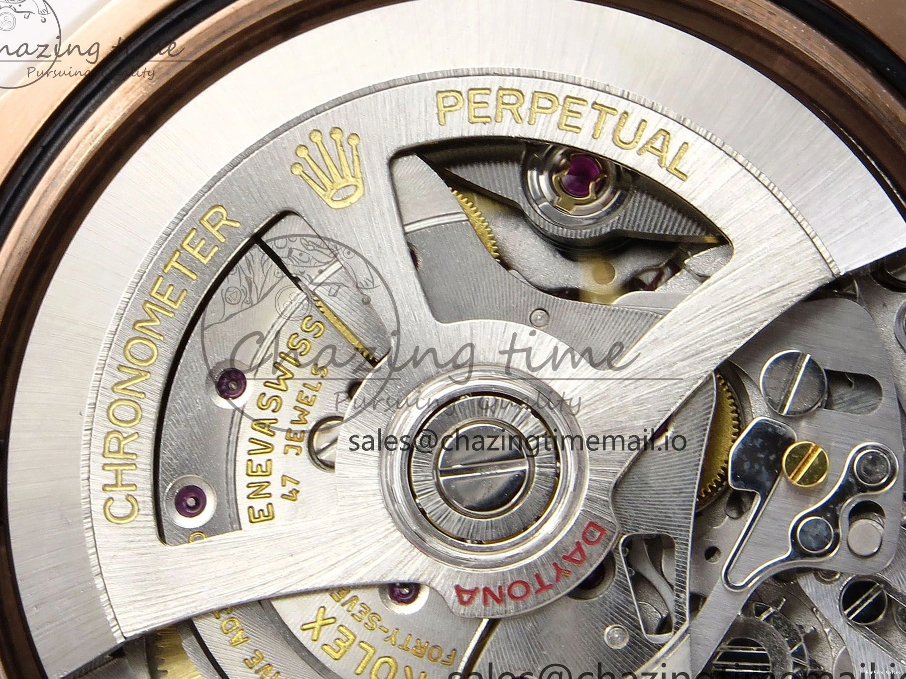 0206 Bold Daytona 126515 QF 1:1 Best Edition Black RG Dial on Oysterflex Strap SH4131 V 702